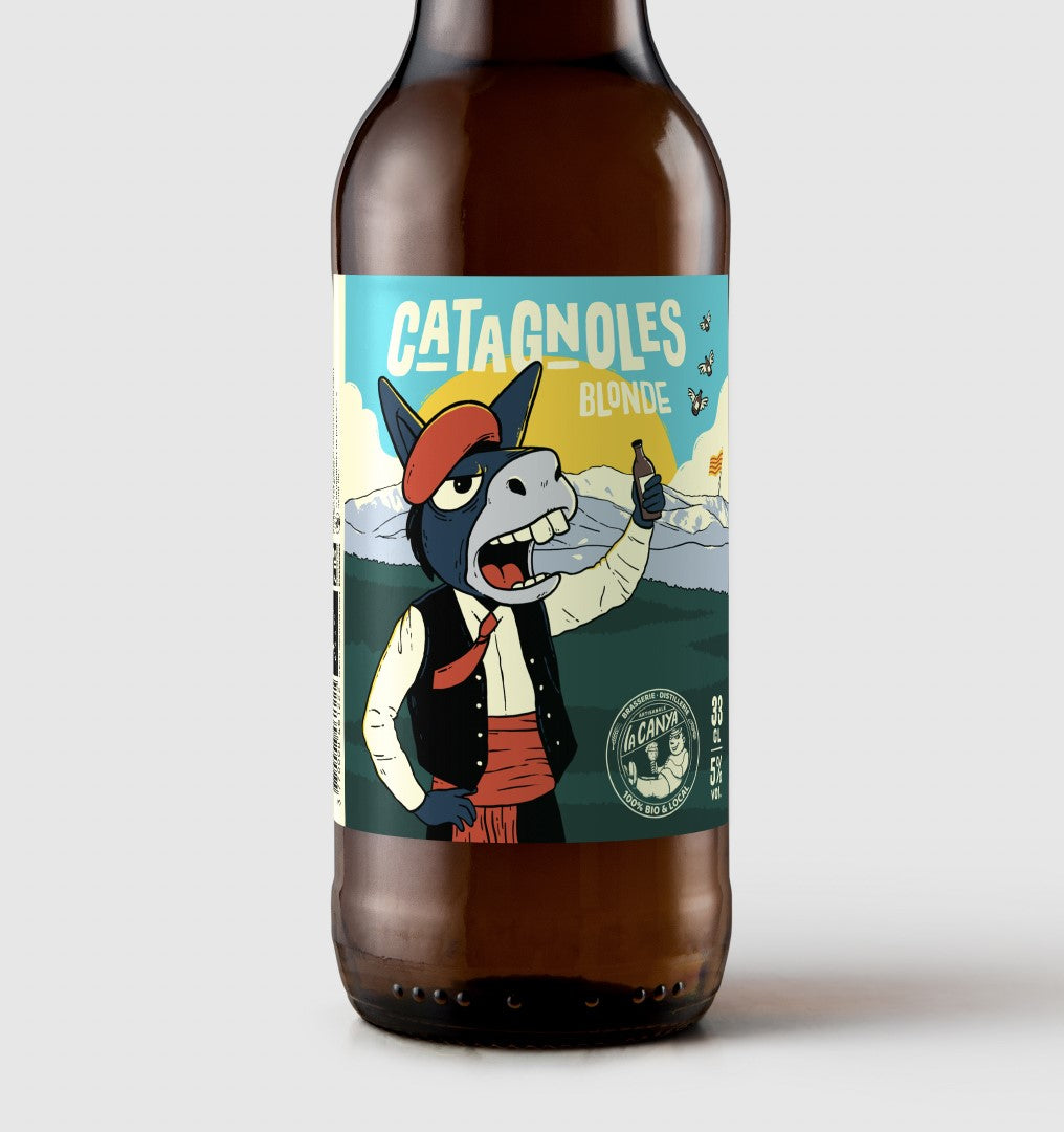 Découvrez notre bière Catagnoles, une savoureuse bière artisanale locale, parfaite pour vos soirées entre amis à Perpignan.